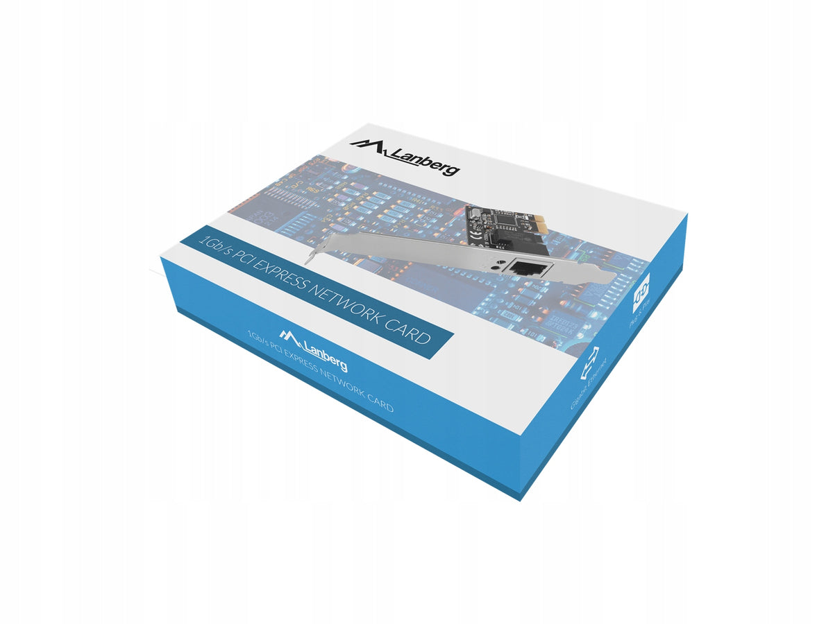 LANBERG PCI-E 1X RJ45 1GB LOW PROF Manufacturer Lanberg