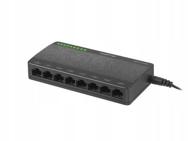 LANBERG SWITCH DSP1-0108 8-Port 100Mbps Fast Ethernet Switch