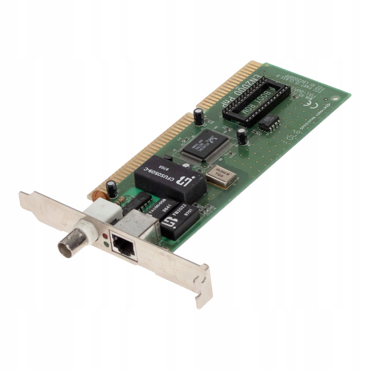 LANTECH EN2000 PnP BNC RJ-45 RTL8019AS 10Mbps ISA NETWORK ADAPTER Manufacturer no brand