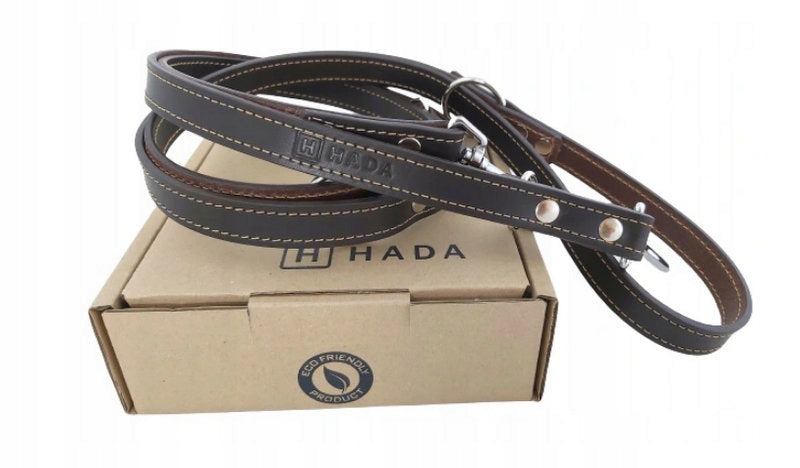 LANYARD ADJUSTABLE DETACHABLE LEATHER HADA BROWN