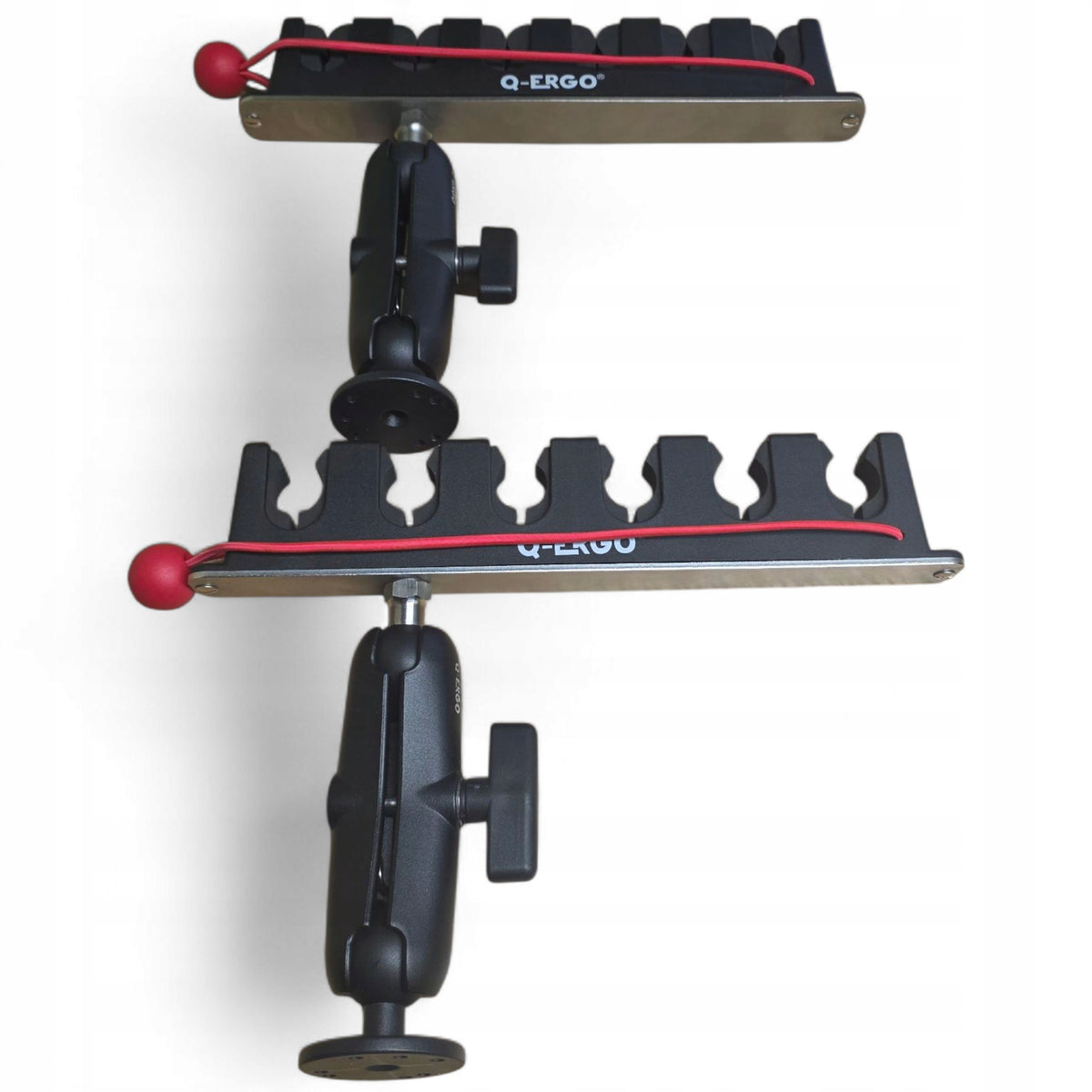 LARGE FISHING ROD COMB HOLDERS 1,5"15cm FOR PONTOON BOAT ROUND BASE