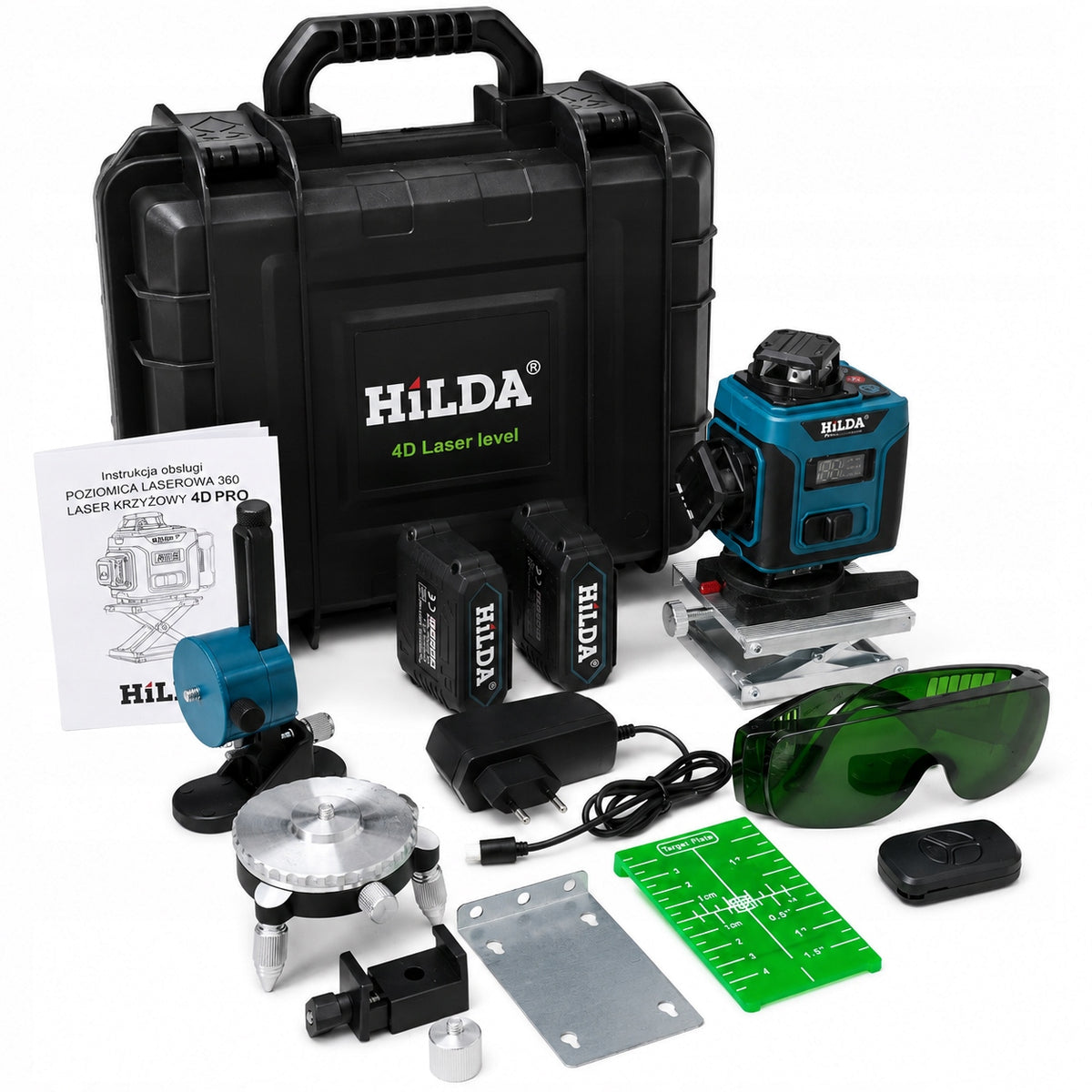 LASER LEVEL 360 HILDA 4D PRO 16 LINES PLANE CROSS LASER Packaging status original