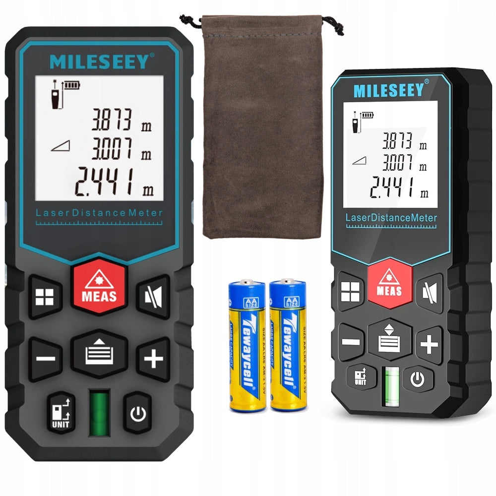 LASER RANGEFINDER DIGITAL DISTANCE METER 100 METERS X5 MEASUREMENT MEMORY