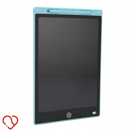 LCD 12" GRAPHICS TABLET FOR WRITING AND DRAWING WITH STYLUS 2 PCS. BLUE