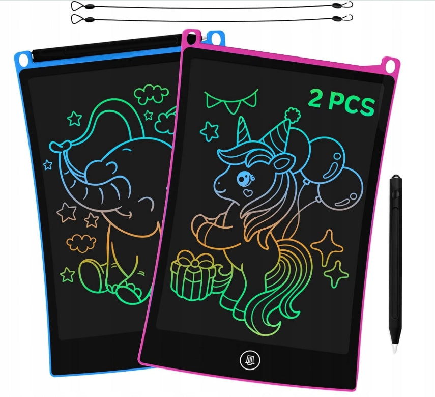 LCD, 8,5 Inch Electronic Writing Tablet | Set of 2
