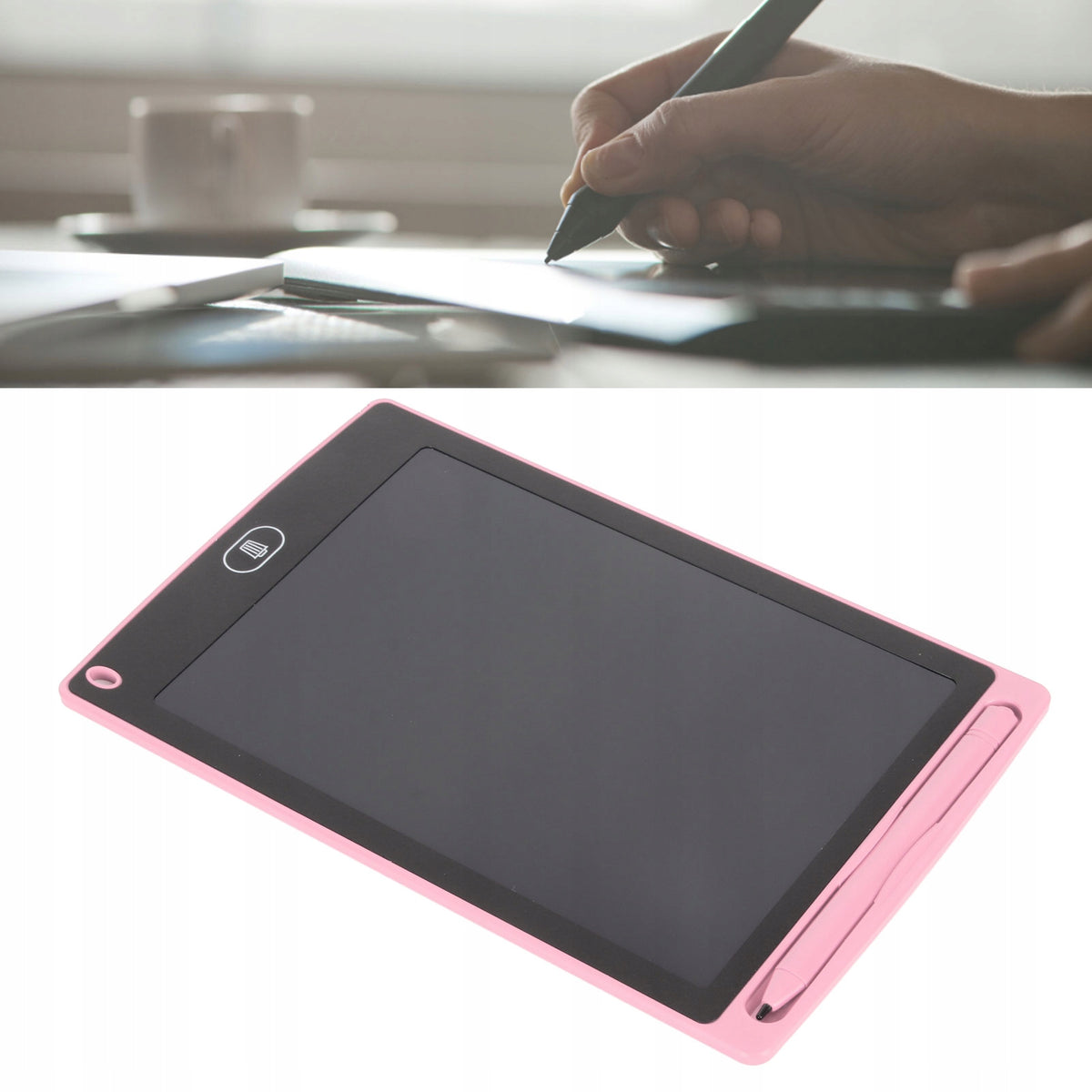 LCD WRITING BOARD FOR CHILDREN PINK 8.5' Packaging status original