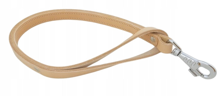 LEATHER LEASH STRONG AND COMFORTABLE JUCHT 65 CM 22 LARGE DOG
