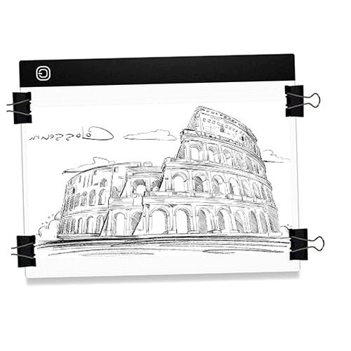 LED DRAWING PAD A5 ULTRA-THIN STEPLESS DIMMING FOR DZIE