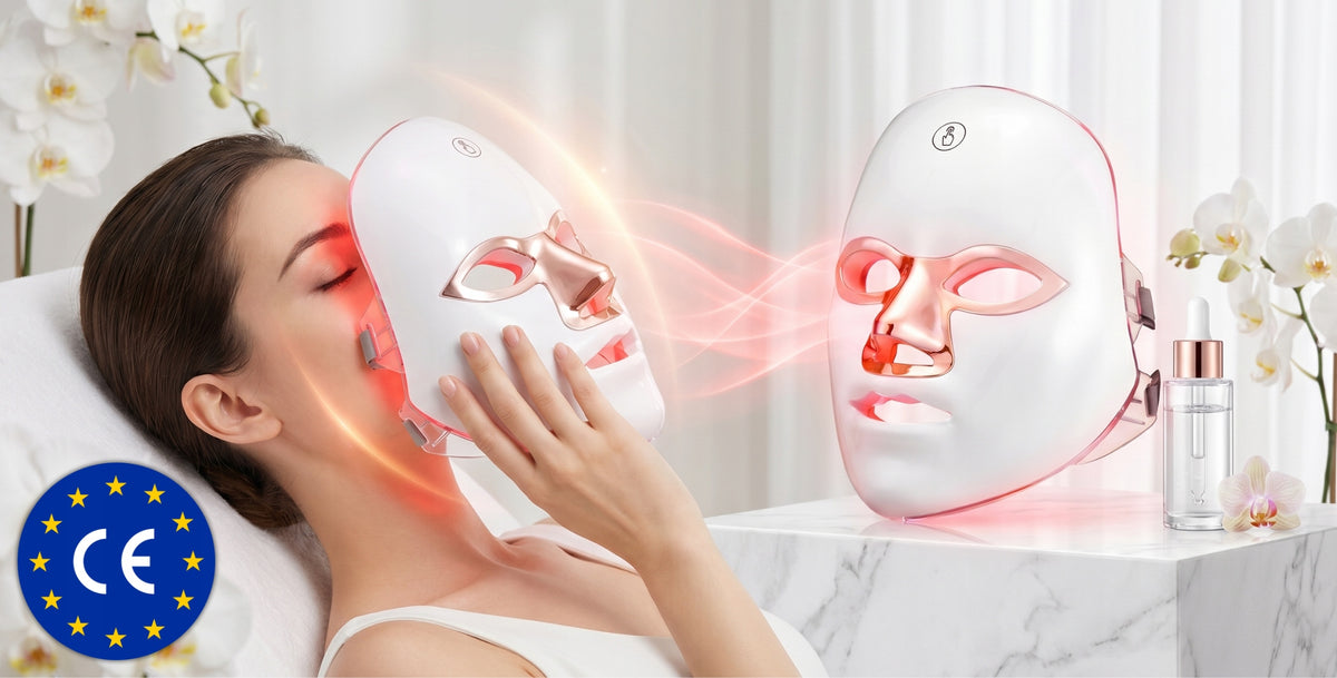 LED FACE MASK - LED PHOTOBIOMODULATION - IMPROVING THE APPEARANCE OF FACIAL SKIN Packaging status original