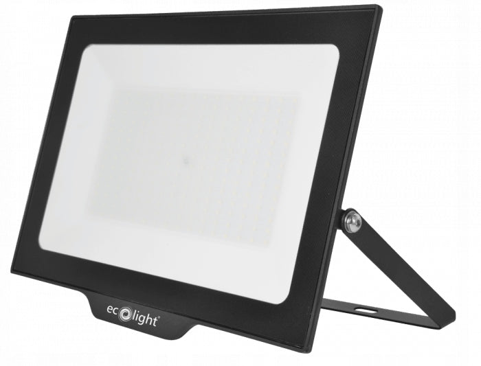 LED FLOODLIGHT 100W COLD COLOR 9000LM WATERPROOF IP65 ECOLIGHT LED Color black