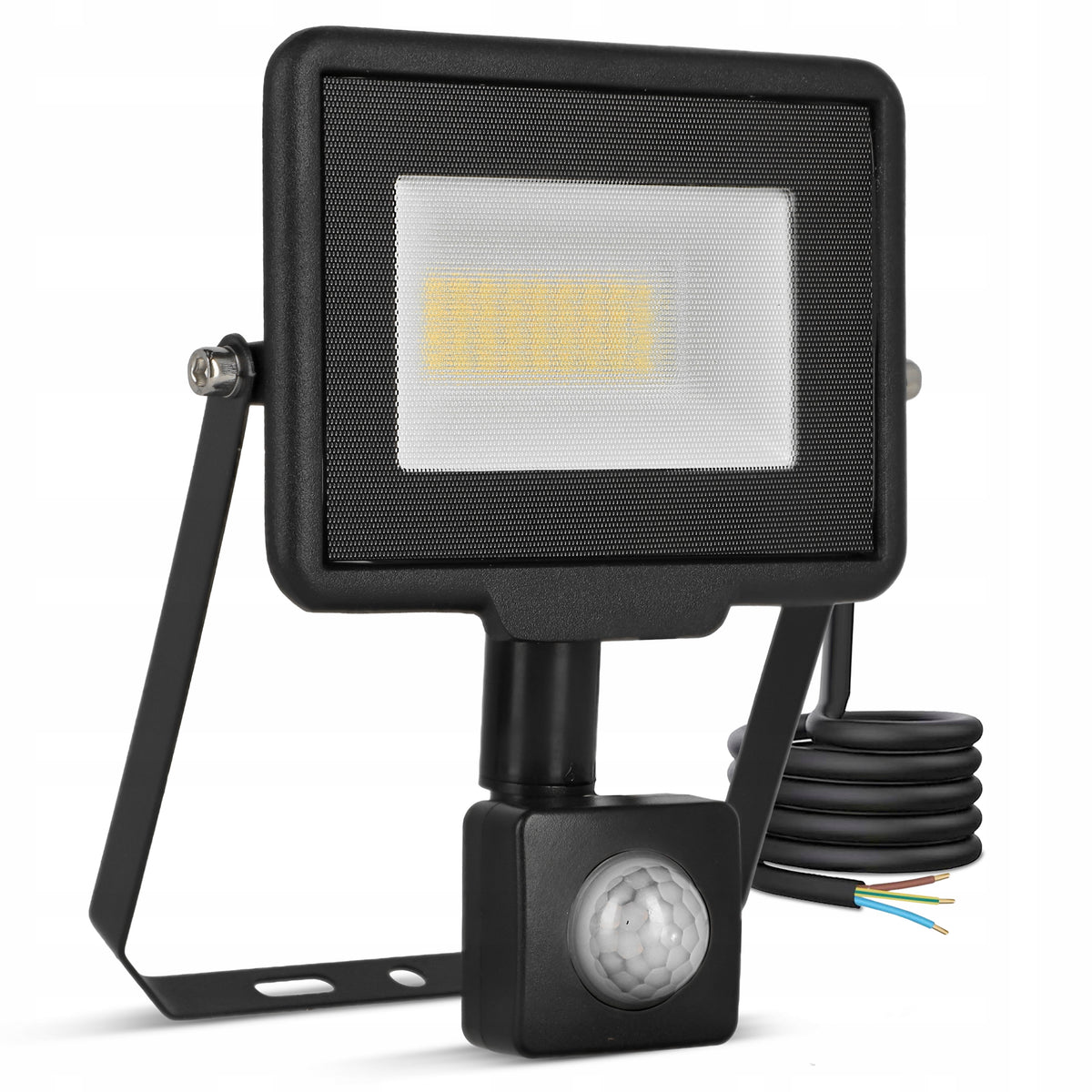 LED Floodlight SLIM 30W Halogen Motion Sensor Twilight Halogen Headlight