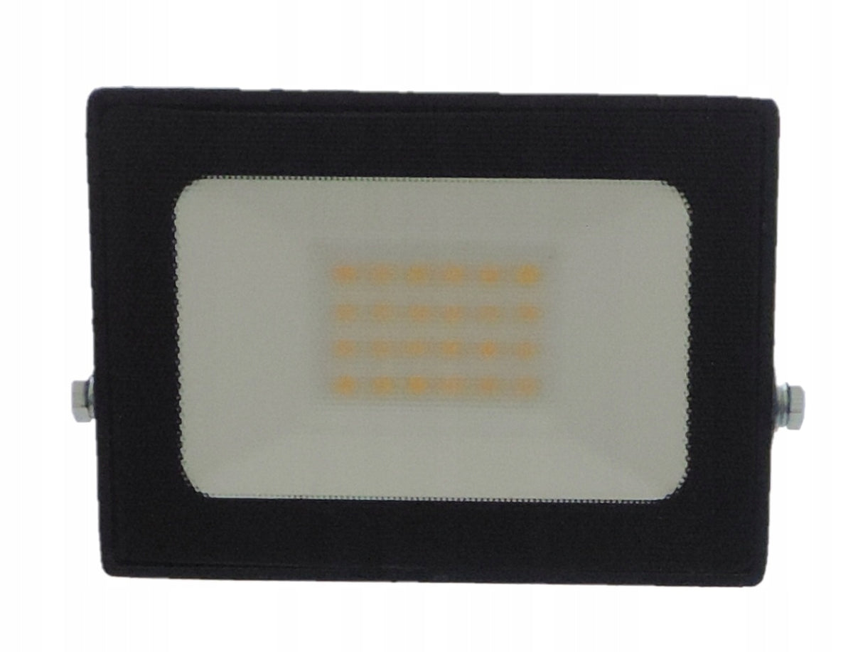 LED HALOGEN FLOODLIGHT LAMP 20W IP65 WARM Color black