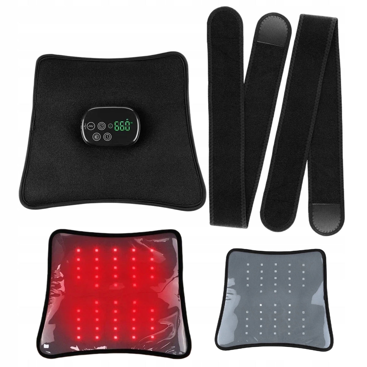 LED MASSAGE BELT 138 Diode –Red Light Therapy Vibration Heating