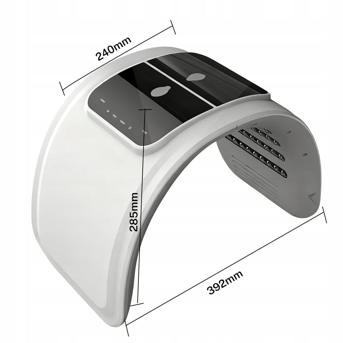LED Mask 7 Colors For Red Light Therapy PDT Face Care.