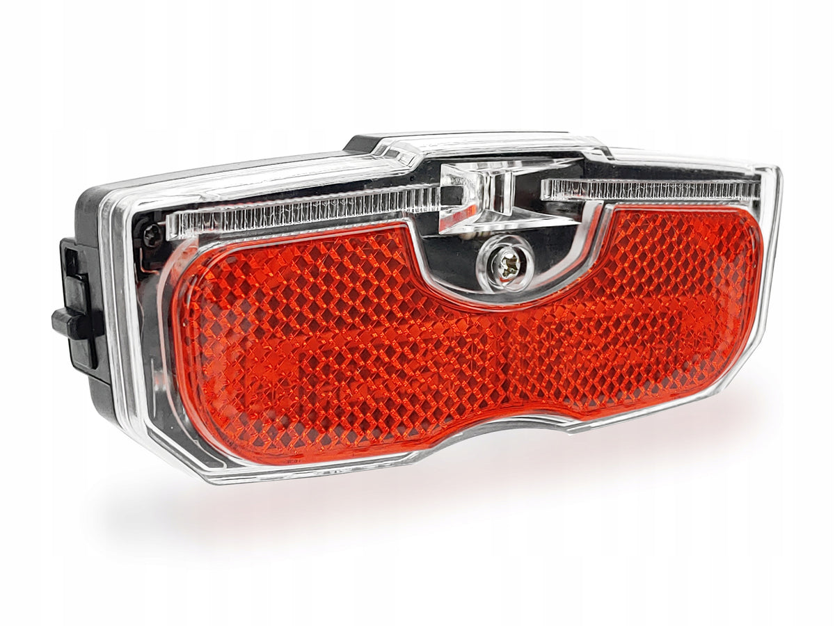 LED Rear Bike Light for Luggage Rack - 2 x AA Packaging status original