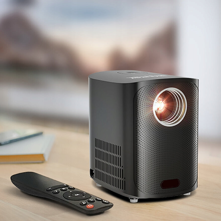 LED projector COIOOI Projector BYINTEK X20 black