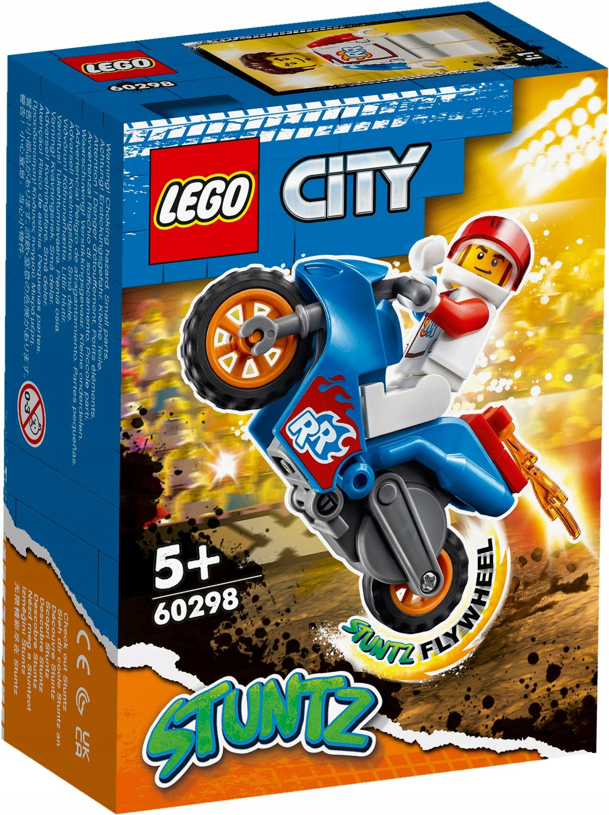 LEGO 60298 CITY ROCKET STUN BIKE