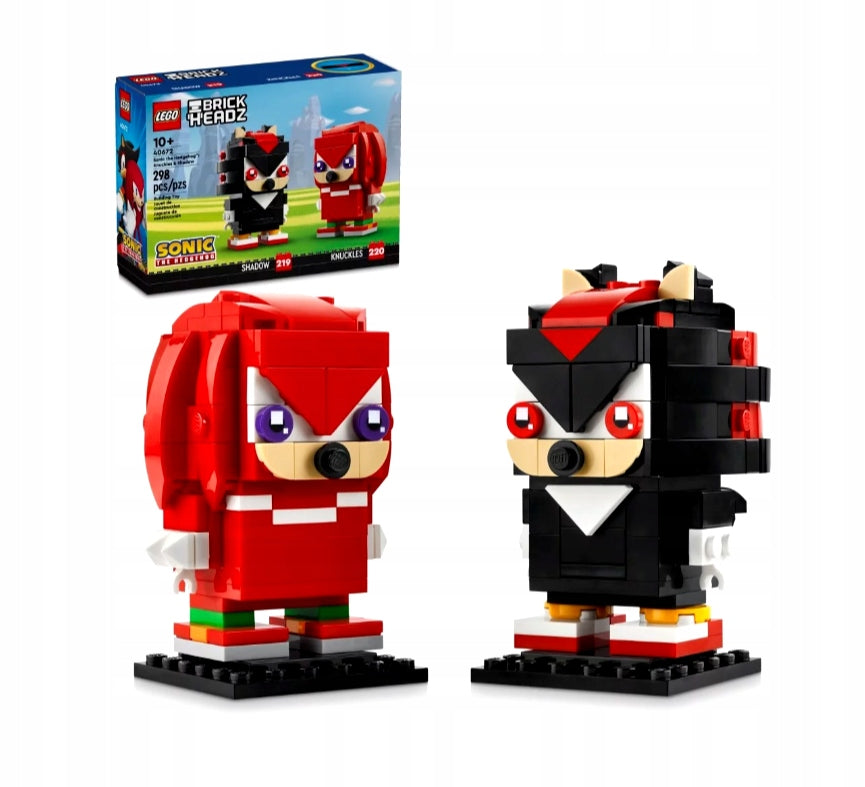 LEGO BrickHeadz 40672 - Sonic the Hedgehog: Knuckles and Shadow