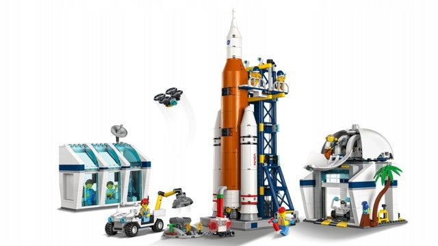 LEGO - CITY - LAUNCH OF ROCKETS FROM SPACEPORT - 60351 Brand LEGO