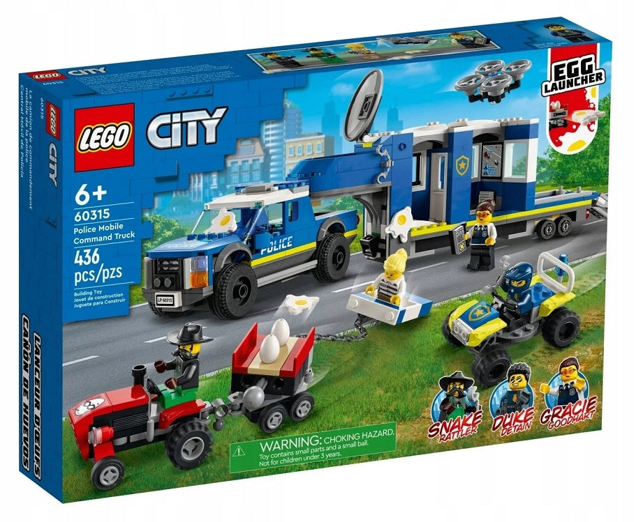 LEGO CITY MOBILE POLICE COMMAND CENTER 60315
