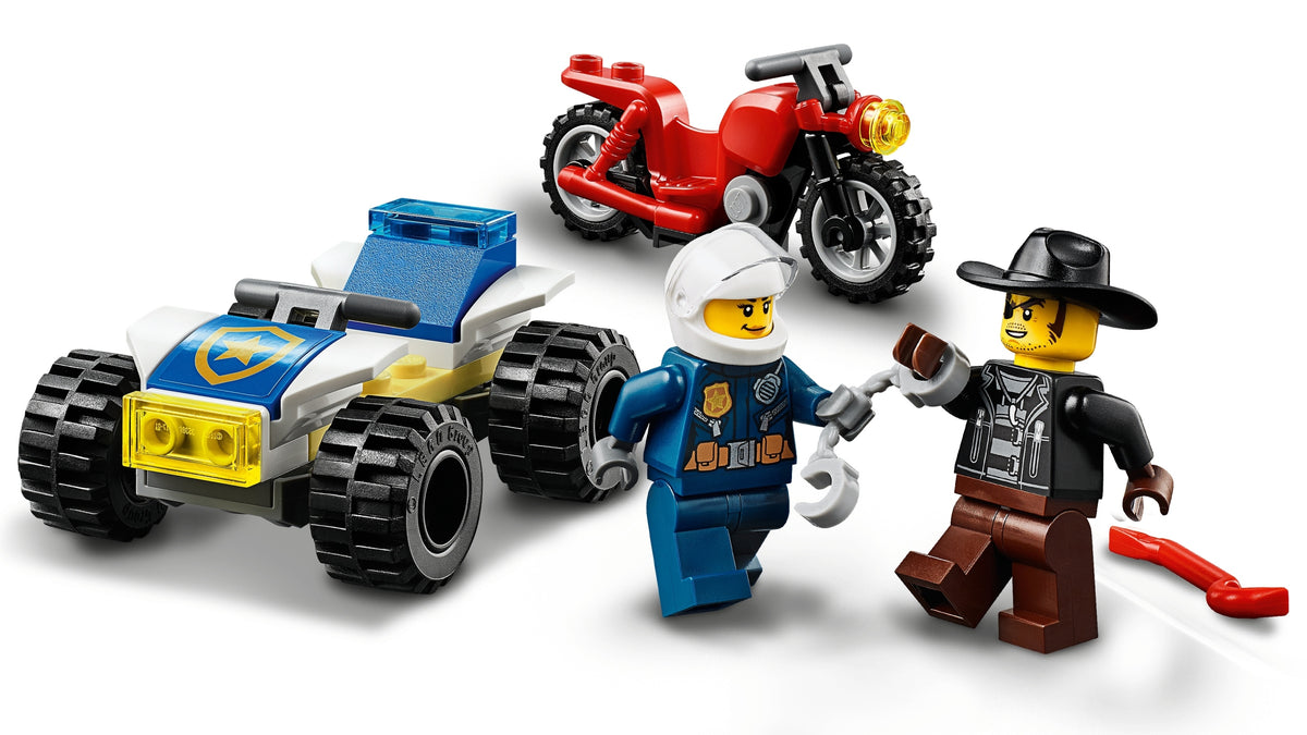 LEGO City 60243 - Police Helicopter Chasing Chain with MAGNET Blocks Brand LEGO