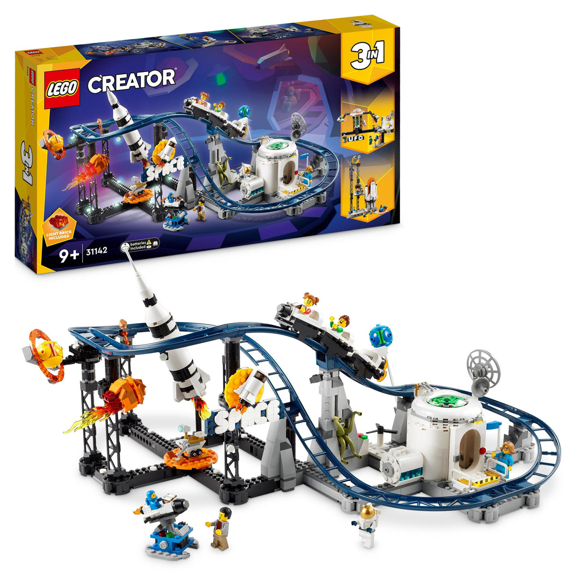 LEGO Creator 3 in 1 31142 Space roller coaster