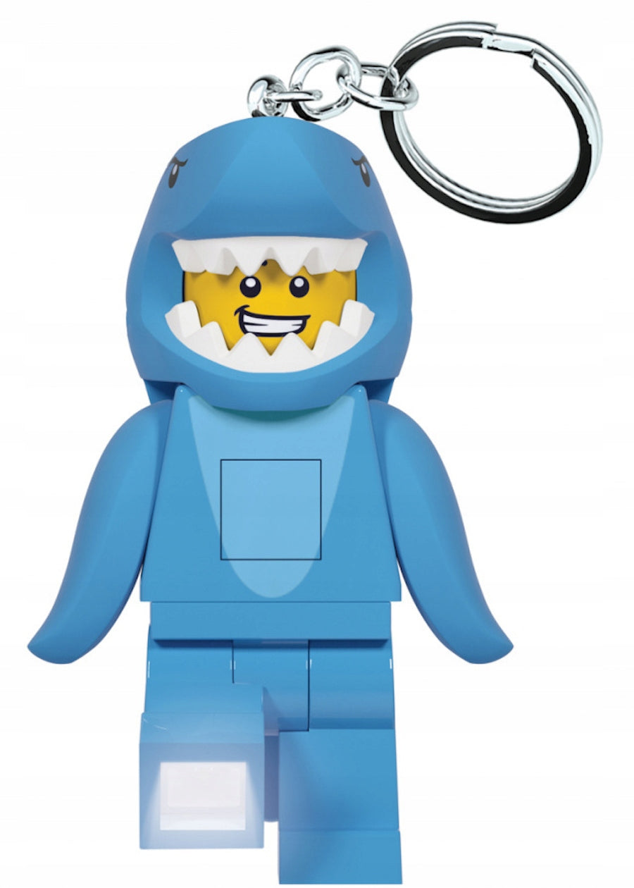 LEGO KEYCHAIN FLASHLIGHT LED SHARK KEY CHAIN Brand LEGO