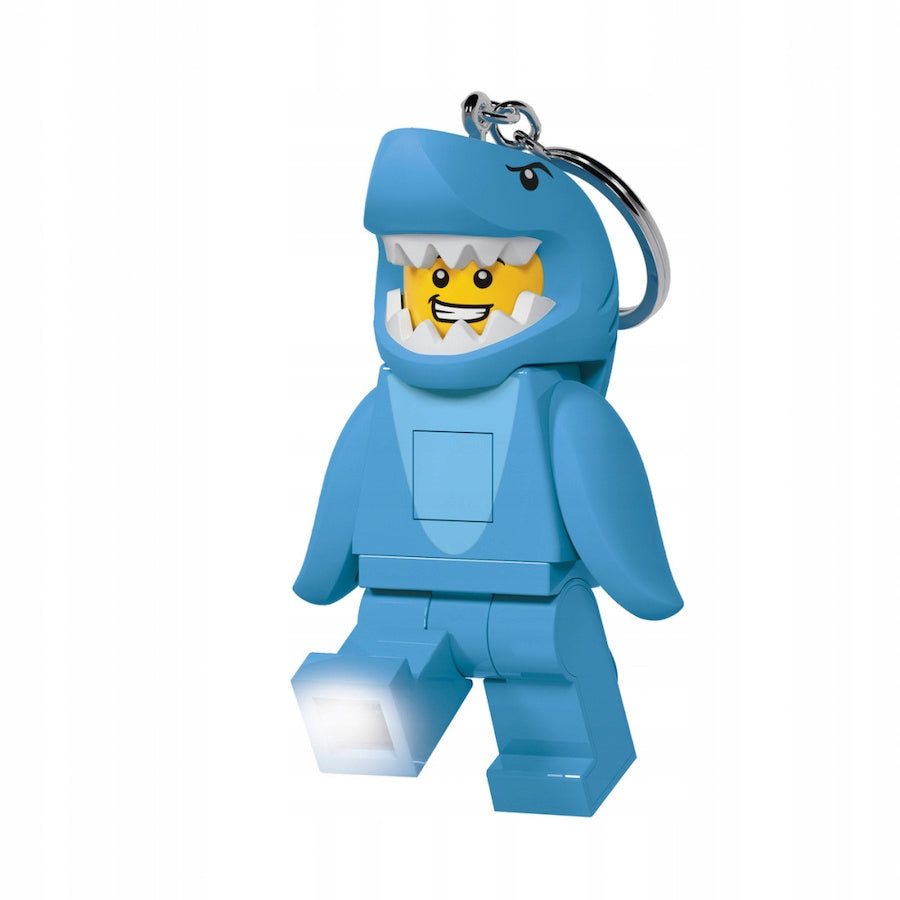 LEGO KEYCHAIN FLASHLIGHT LED SHARK KEY CHAIN