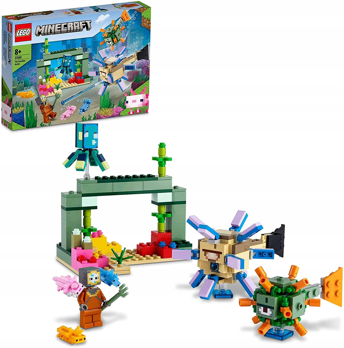 LEGO MINECRAFT Fight against guards 21180