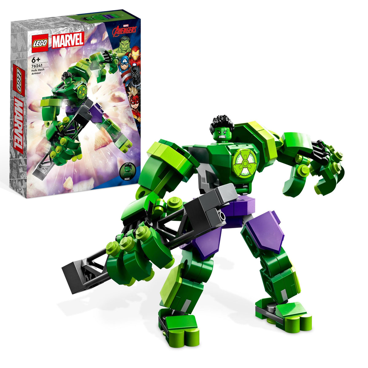 LEGO Marvel Mechanical Armor Hulk 76241