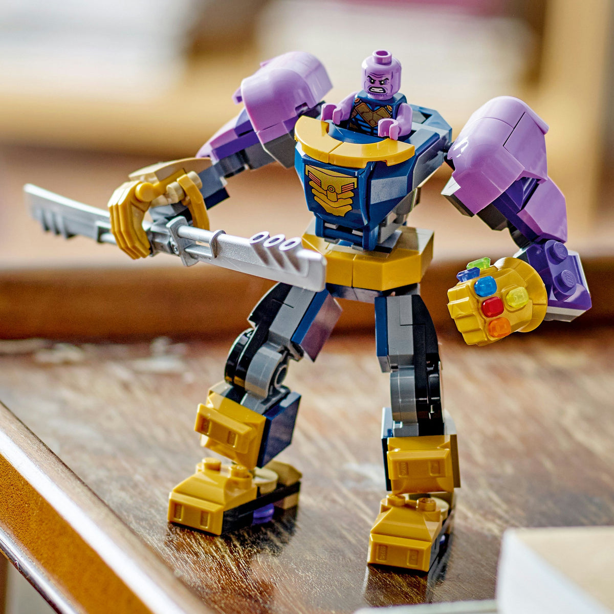 LEGO Marvel Super Heroes 76242 Mechanical Armor Thanos Packaging status original