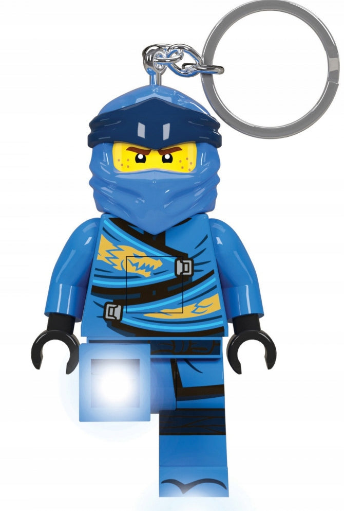 LEGO NINJAGO KEYCHAIN FLASHLIGHT LED KEY CHAIN JAY