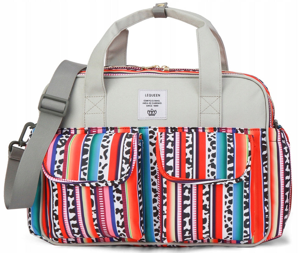LEQUEEN BAG STROLLER ORGANIZER FOR MOM DAD STRAPS PATTERNS