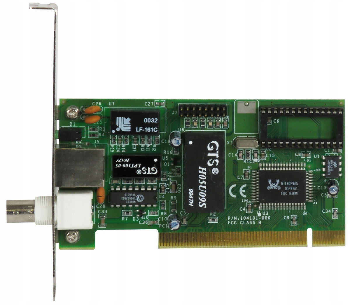 LEVEL ONE 104101-000 Network Card PCI RJ-45 BNC