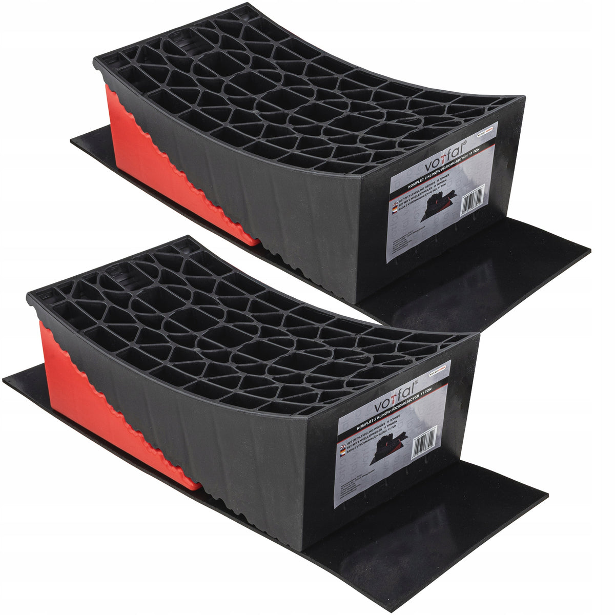 LEVELING WEDGES 2X SET OF RAMPS UNDERLAYS MOTORHOME TRAILERS CAMPING 11T