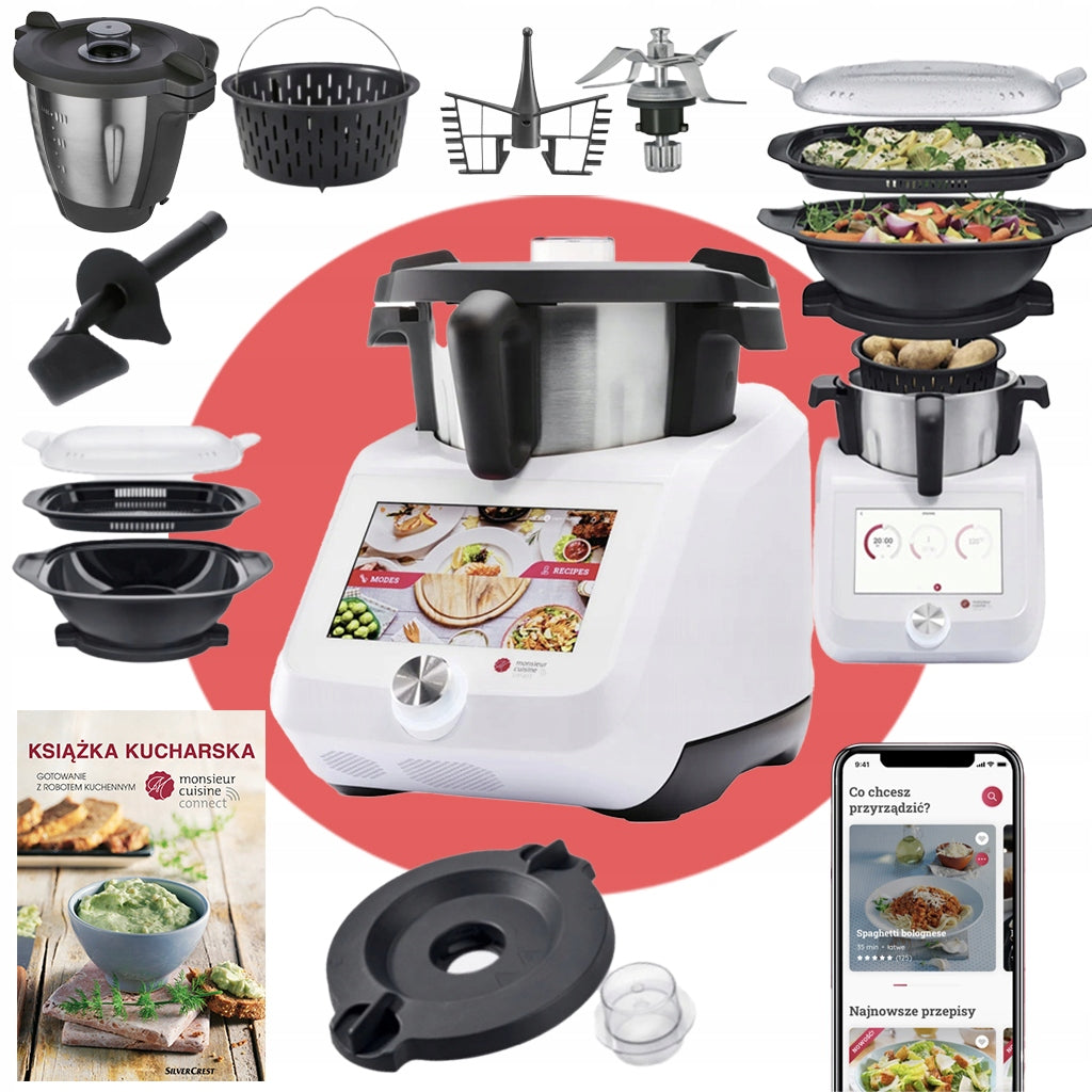 LIDLOMIX 2026 FOOD PROCESSOR MONSIEUR CUISINE Wi-Fi APP SMART KIT