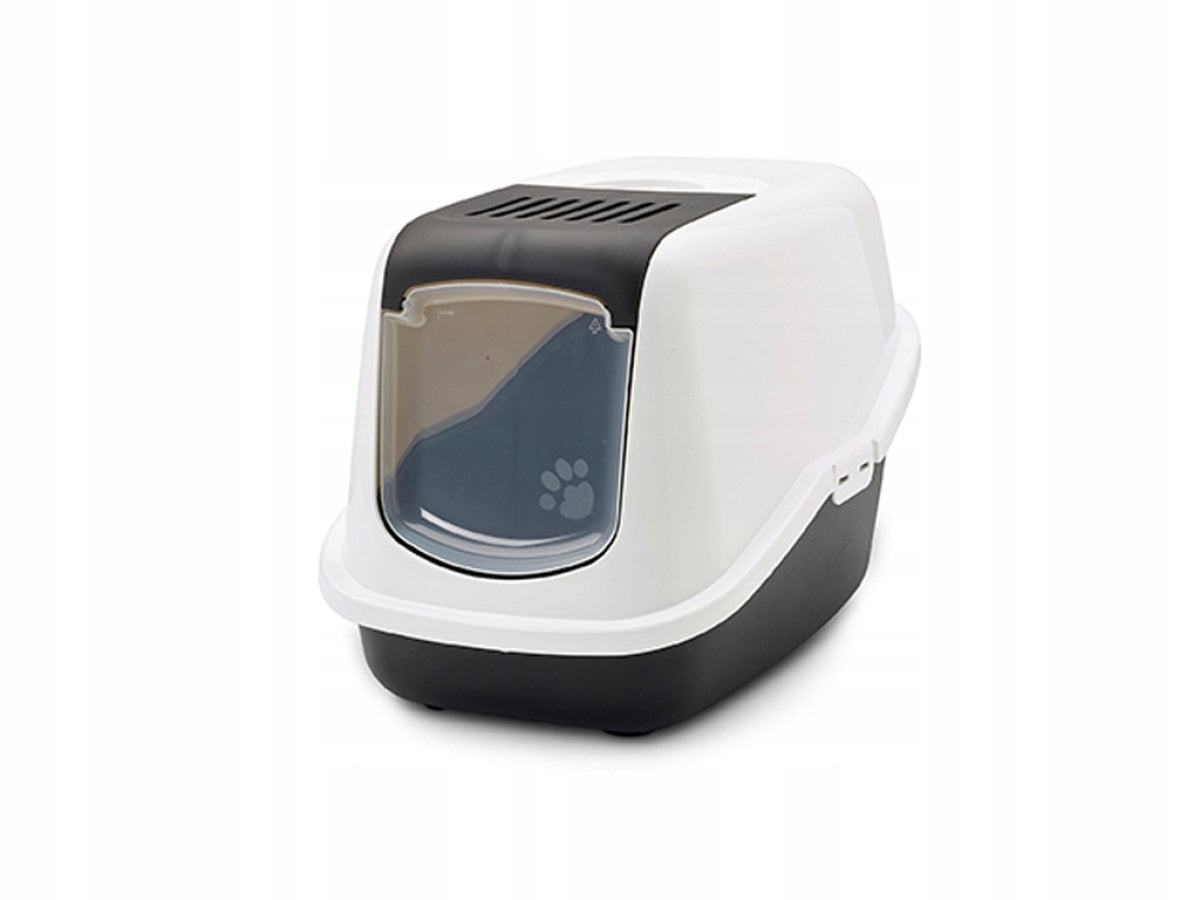 LITTER BOX COVERED CAT TOILET CAT SAVICc