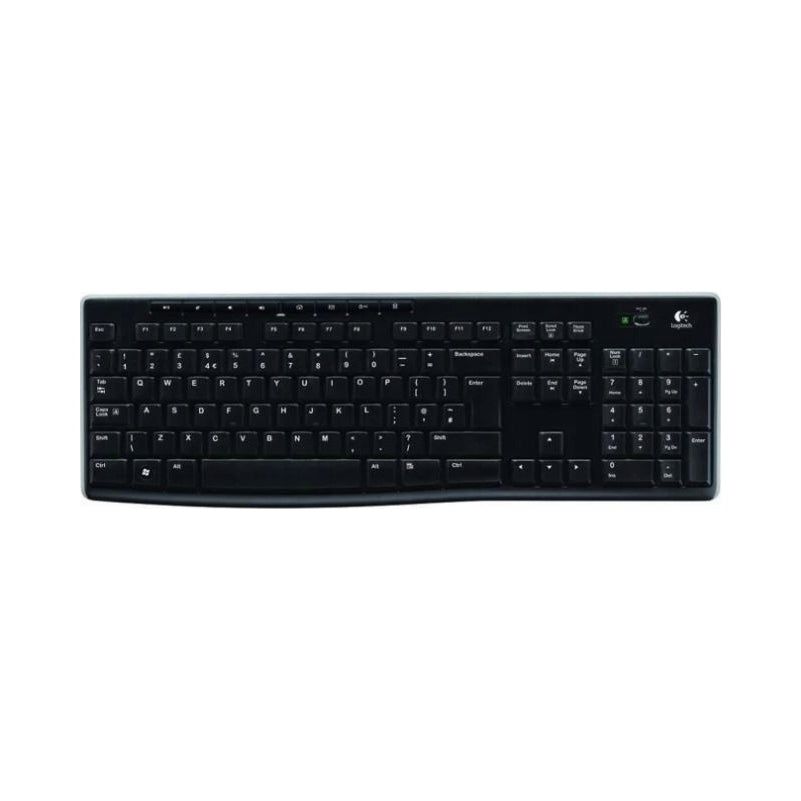 LOGITECH K270 WIRELESS KEYBOARD 2.4 GHZ USB NUMERIC UNIFYING