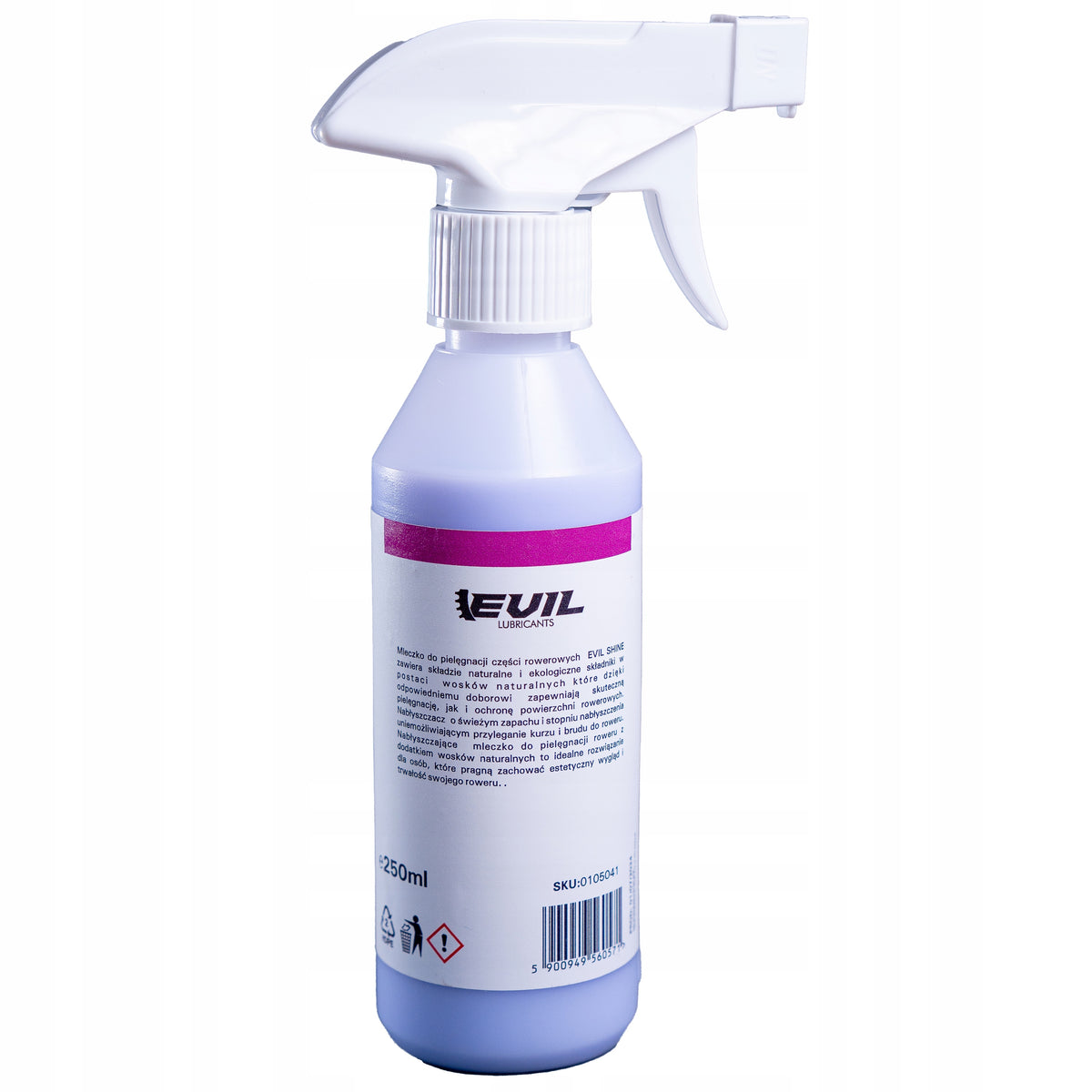 LOTION FOR POLISHING VARNISH PROTECTION GLOSS 250ML EVIL SHINE PROTECT Packaging status original