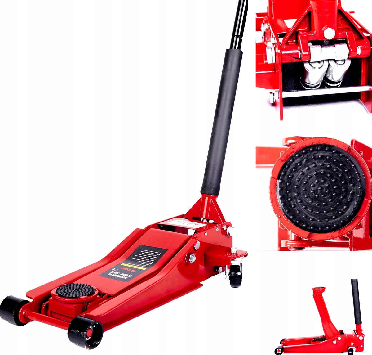 LOW PROFILE LIFT FROG 4T 2-PISTON RUBBER LOW 72-550mm WIDE WHEELS