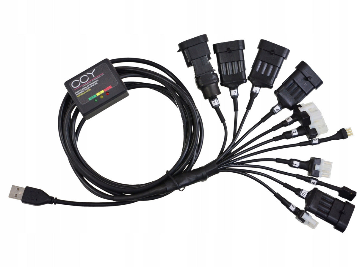 LPG interface CCY USB FTDI - SET OF 11 connectors for different control panels