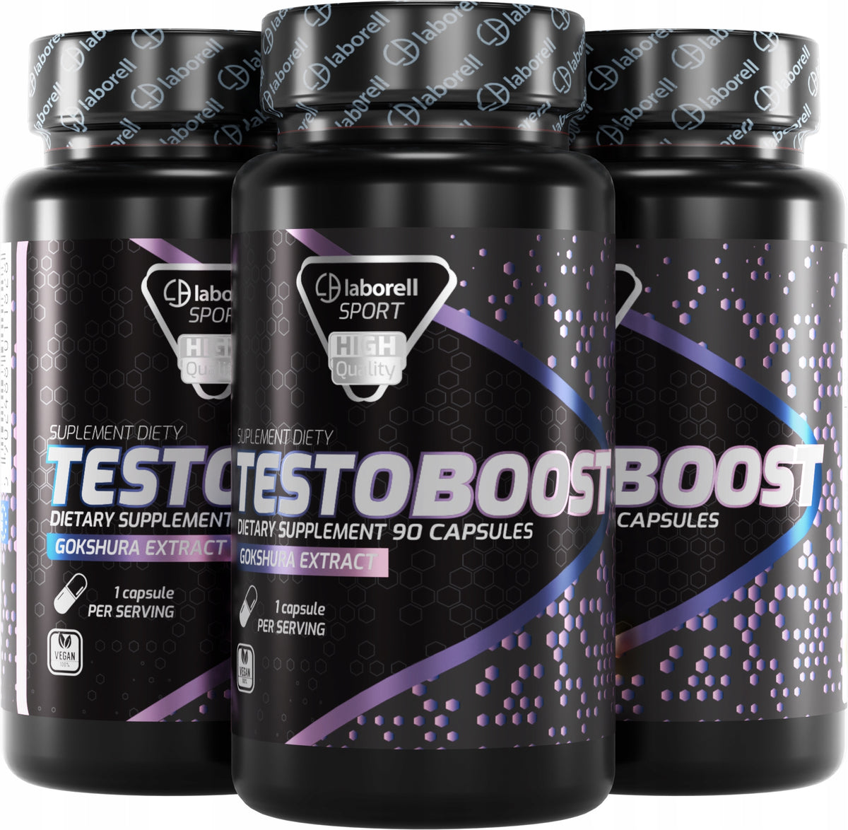 Laborell Testoboost testosterone booster Tribulus terrestris 90 capsules Brand Laborell