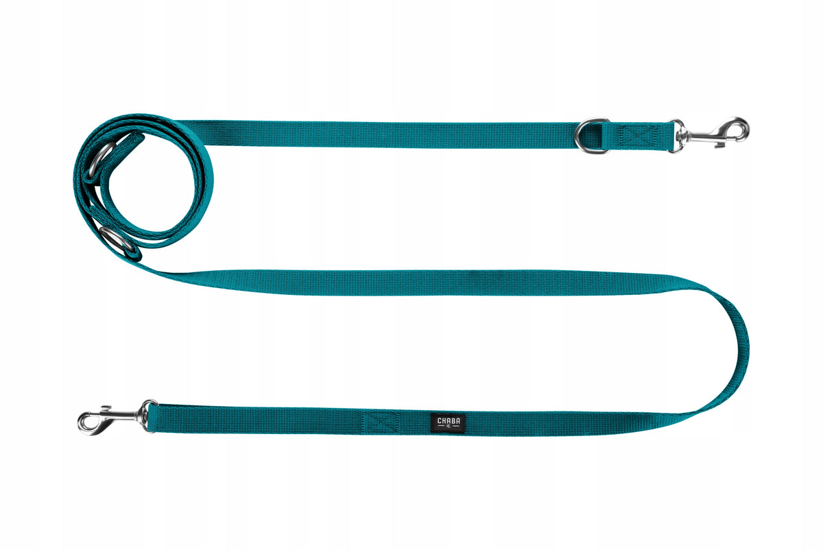 Lanyard for Small Dog Adjustable 1,3 - 2,6M Walking Strong Wide 1,6CM