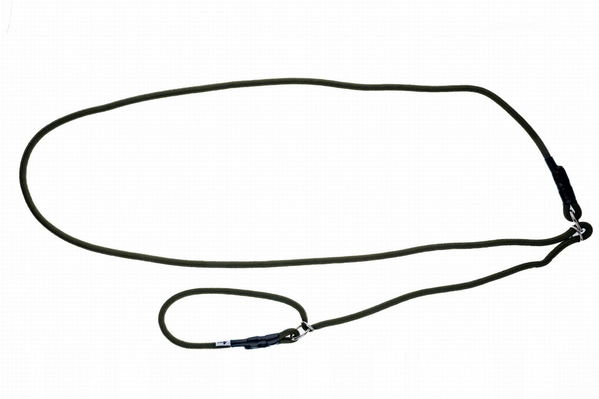 Lanyard with noiseless collar - khaki