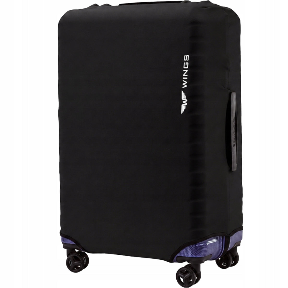 Large 28" Suitcase Cover with Wings Logo Luggage Protection Black