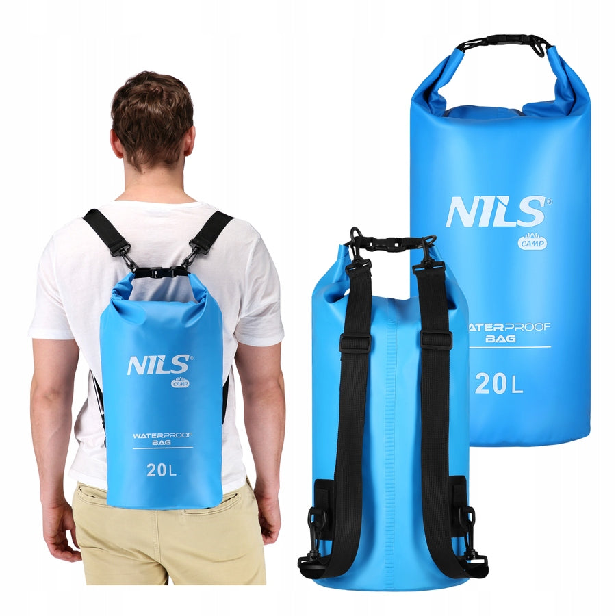 Large Bag Backpack Waterproof DRY BAG For Kayak NILS 20 L Packaging status original