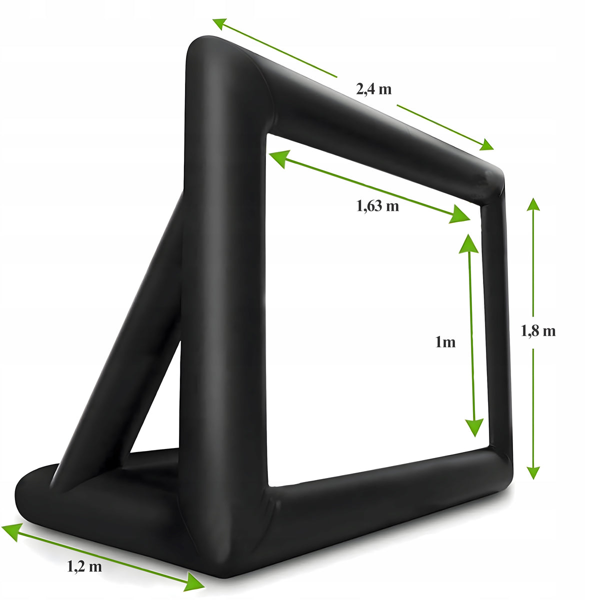 Large Inflatable Projection Film Screen For Projector CINEMA With Blower Packaging status original