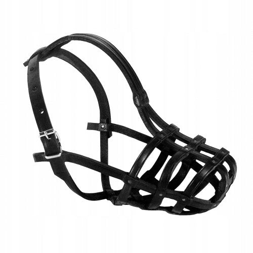 Leather muzzle For Dog Spaniel 107
