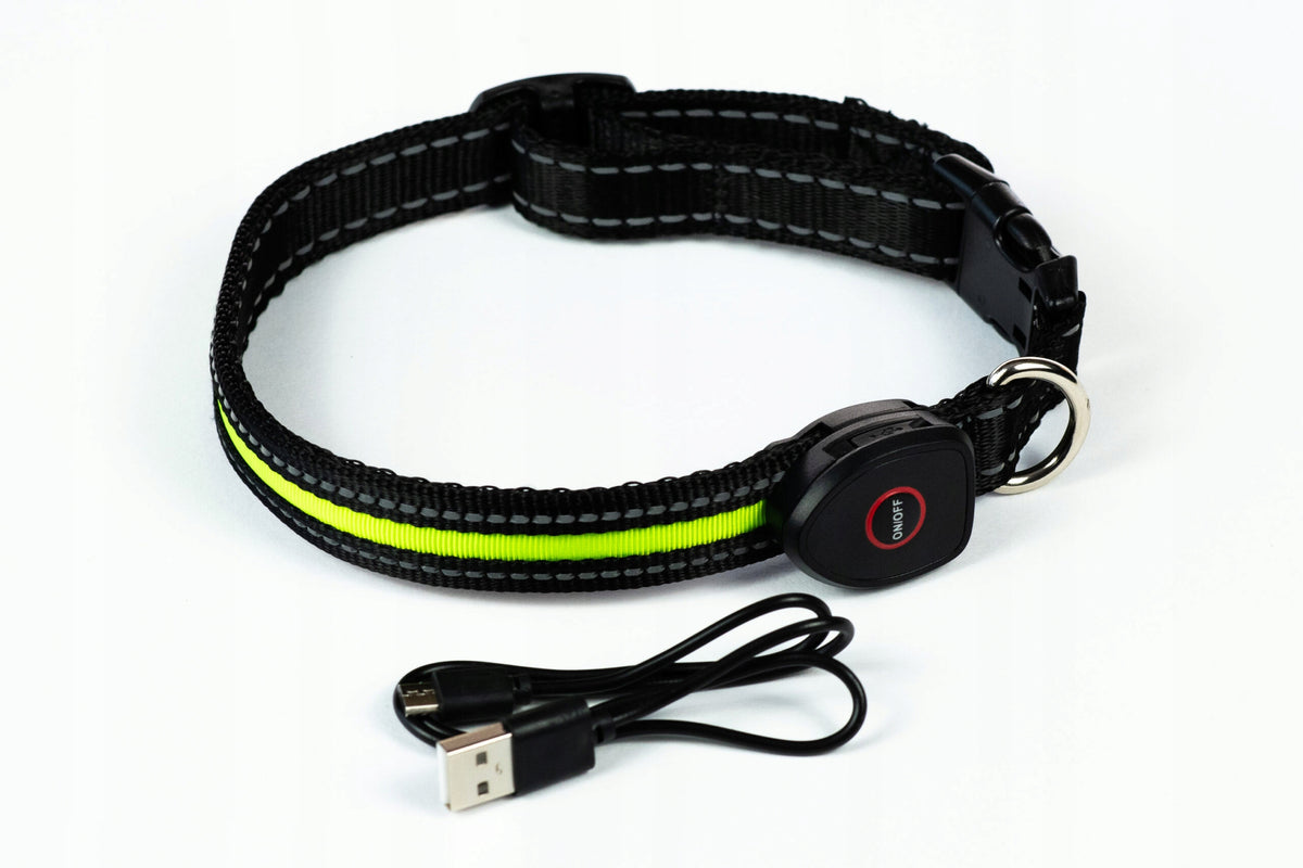 Led Collar Glowing USB Comfort Red S