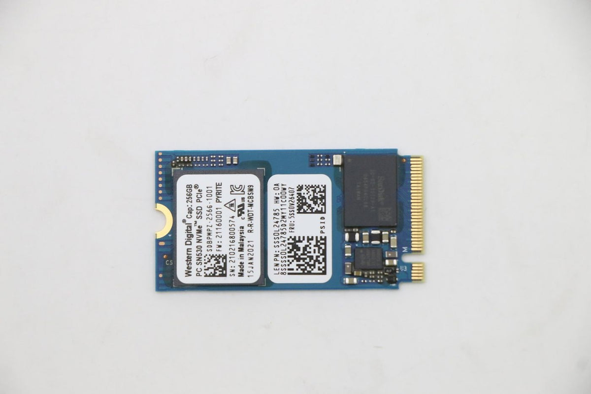 Lenovo 256GB M.2 PCIe NVMe Solid State Drive